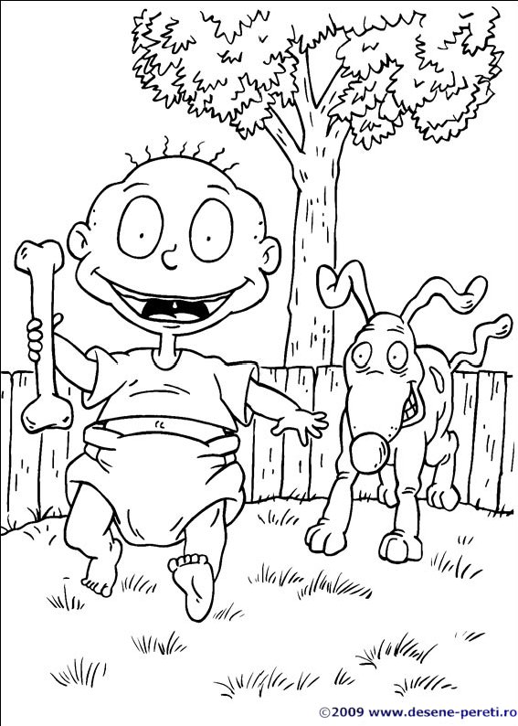 rugrats desene colorat
